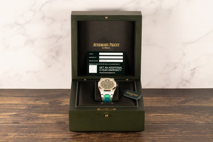 Audemars Piguet 16202ST Royal Oak Jumbo Blue Dial