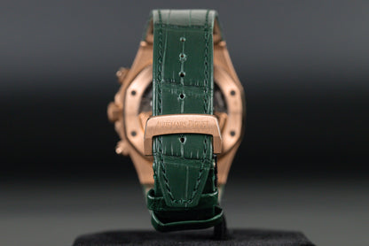 Audemars Piguet 26240OR Royal Oak Chronograph Flyback Green Dial "50th Anniversary"