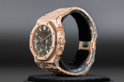Audemars Piguet 26240OR Royal Oak Chronograph Flyback Green Dial