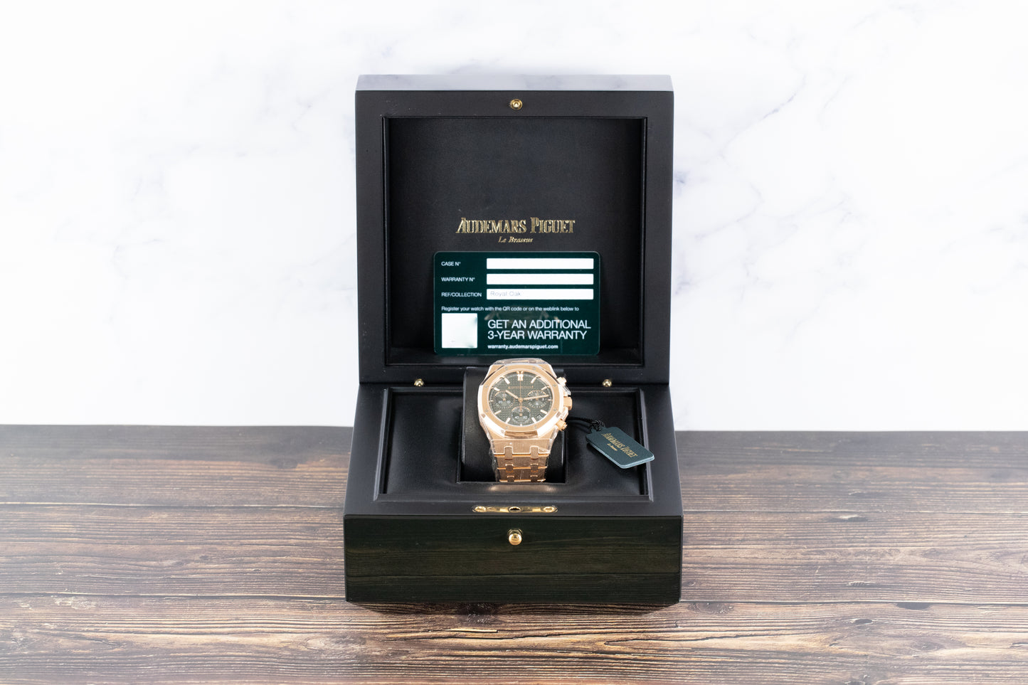 Audemars Piguet 26240OR Royal Oak Chronograph Flyback Green Dial