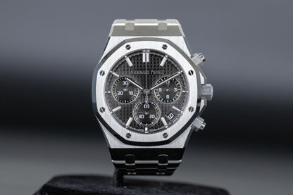 Audemars Piguet 26240ST Royal Oak Chronograph Flyback Black Dial
