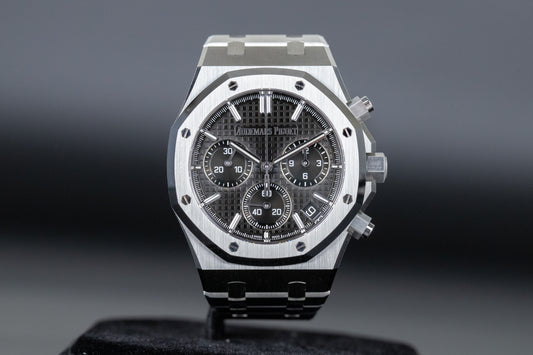 Audemars Piguet 26240ST Royal Oak Chronograph Flyback Black Dial