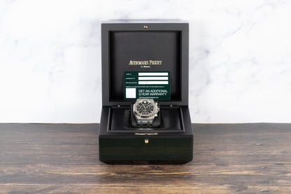 Audemars Piguet 26240ST Royal Oak Chronograph Flyback Black Dial