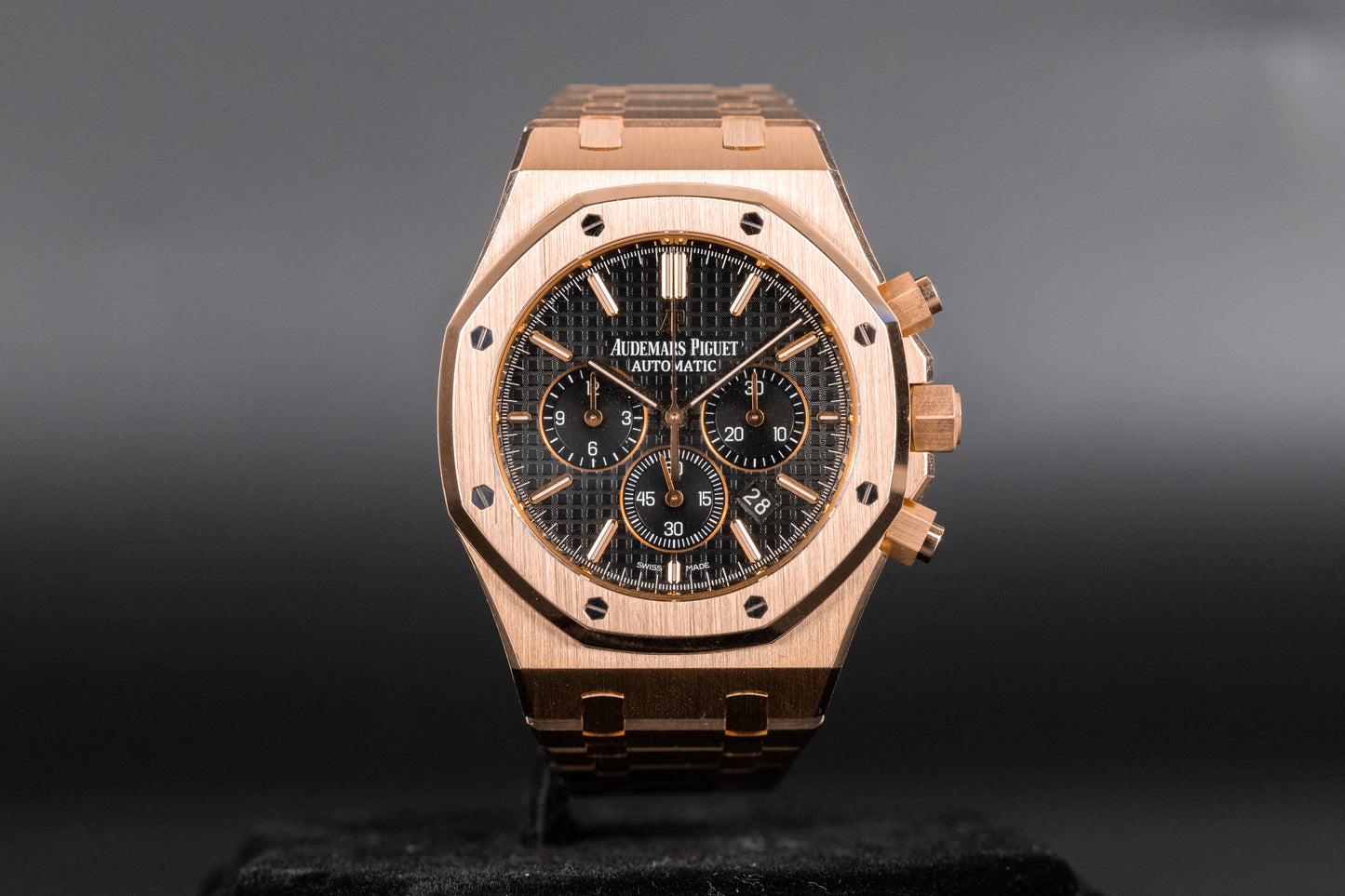 Audemars Piguet 26320OR Royal Oak Chronograph Black Dial