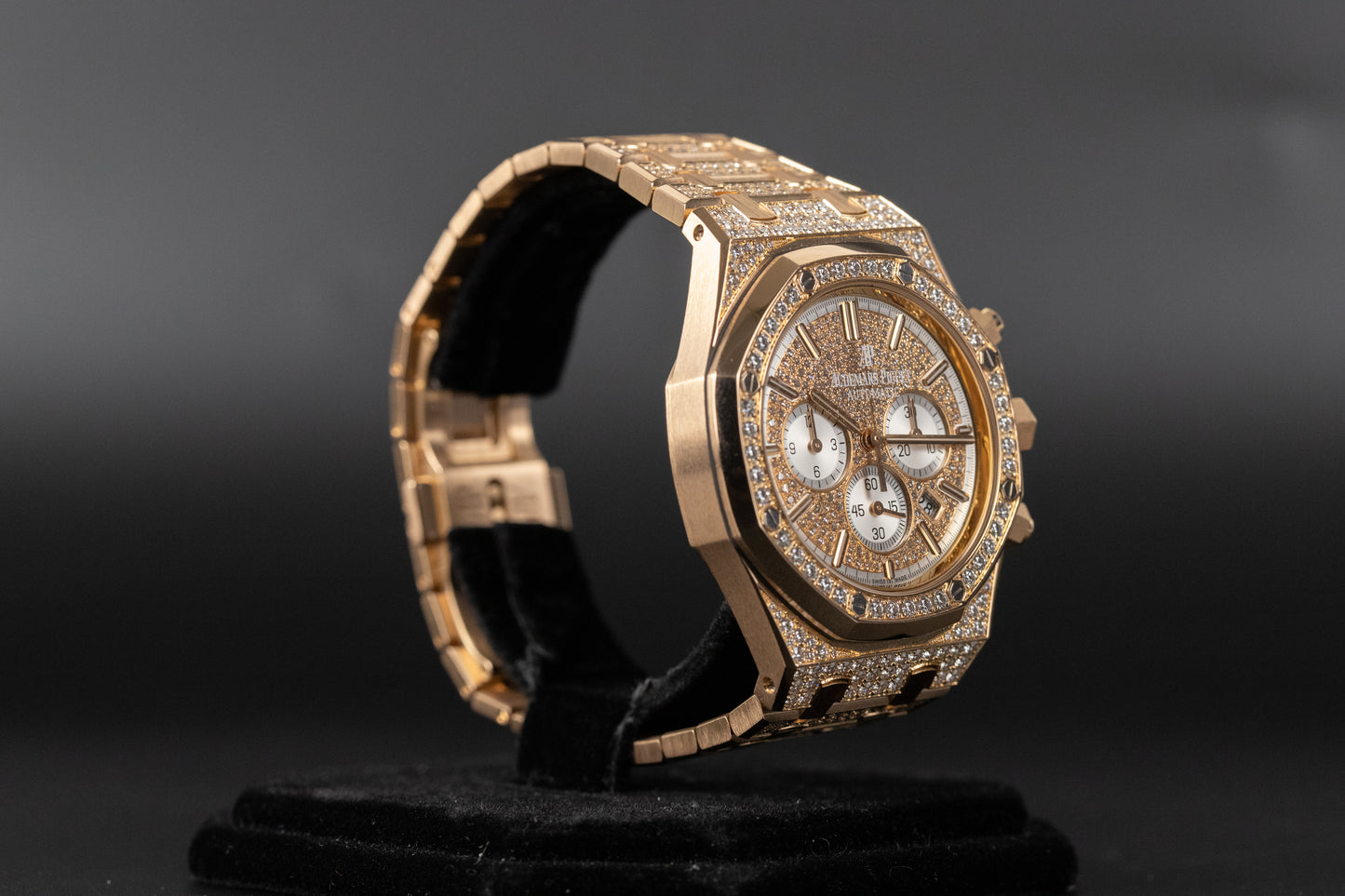 Audemars Piguet 26322OR Royal Oak Chronograph Pave Dial