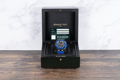 Audemars Piguet 26420CE Royal Oak Offshore Blue Ceramic Blue Dial
