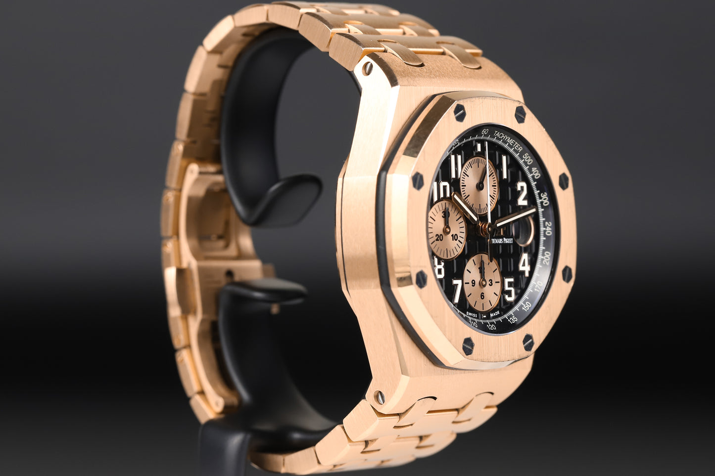 Audemars Piguet 26470OR Royal Oak Offshore 'Brick' Black Dial