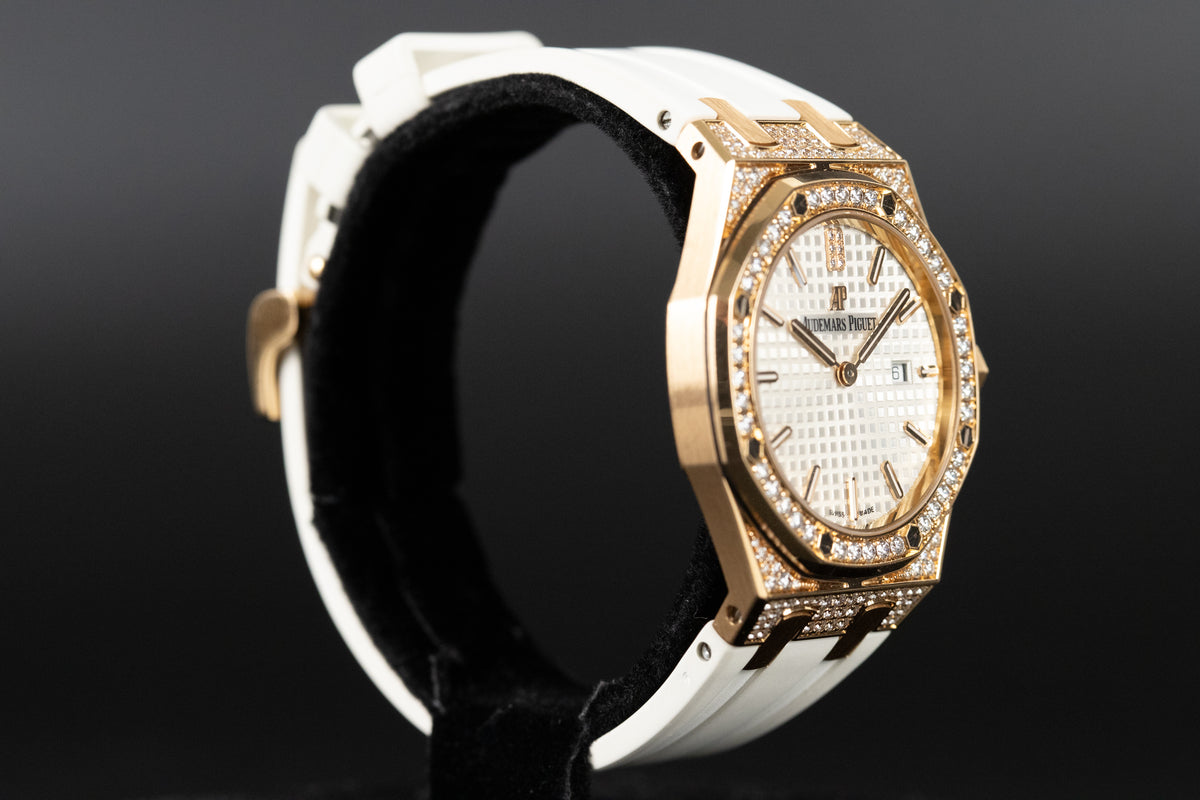 Audemars Piguet<br>67652OR Lady Royal Oak White Dial