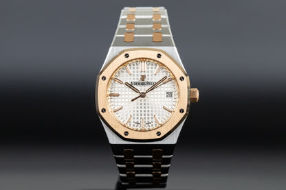 Audemars Piguet 77350SR Royal Oak 34mm White Dial