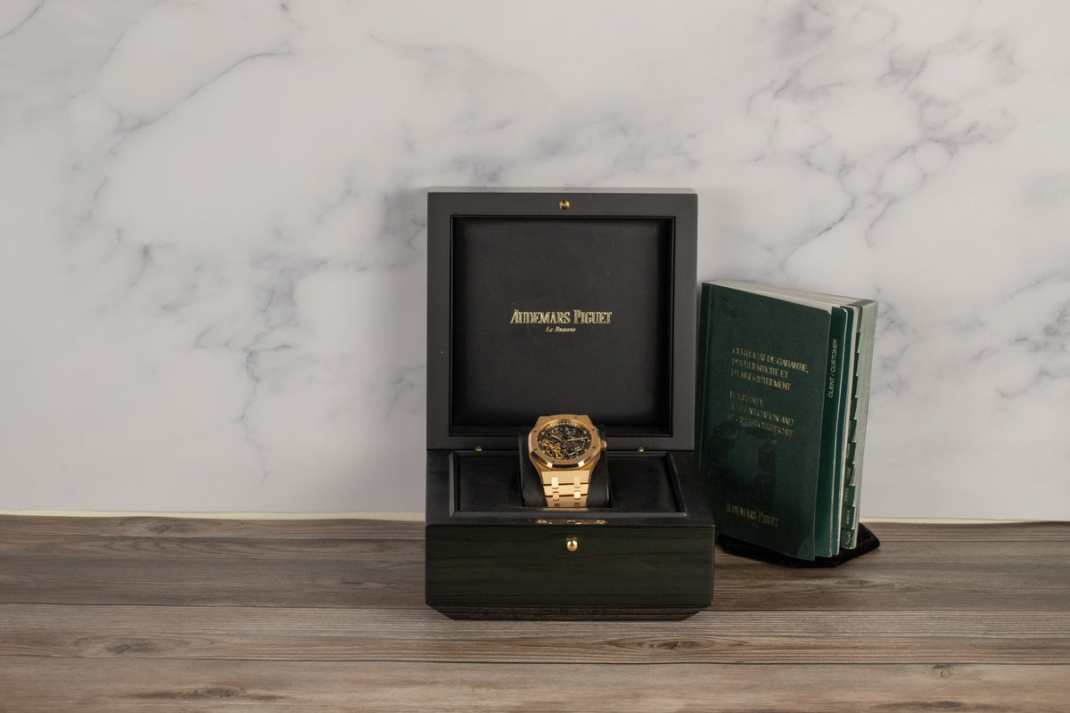Audemars Piguet<br>15407OR Royal Oak Double Balance Wheel Openworked