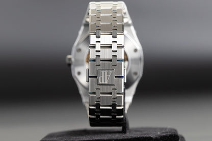 Audemars Piguet 15407ST Royal Oak Salmon Openworked