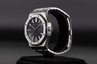 Audemars Piguet<br>15510ST Royal Oak Black Dial 50th Anniversary