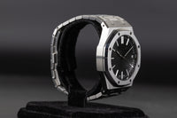 Audemars Piguet<br>15510ST Royal Oak Black Dial 50th Anniversary