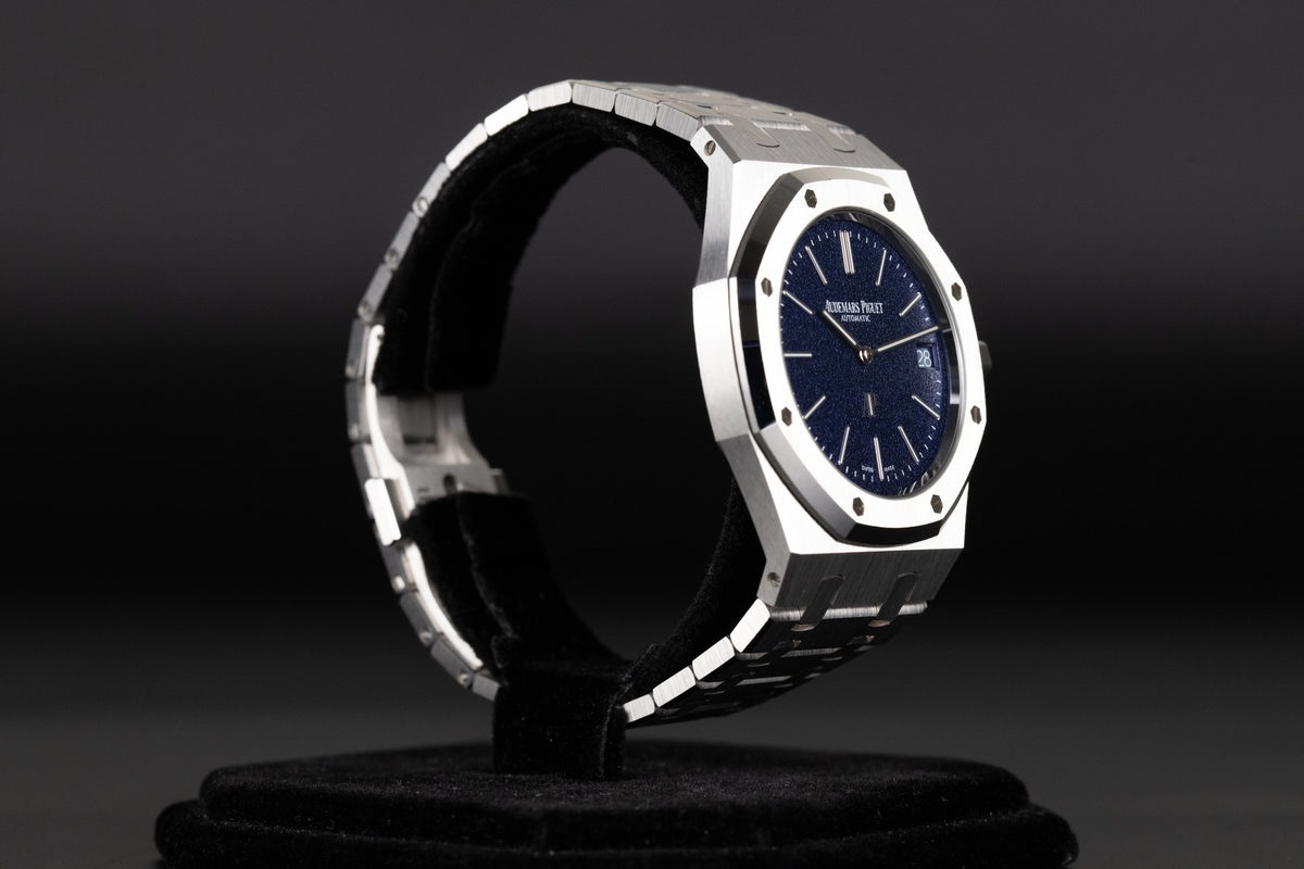 Audemars Piguet<br>16202BC Royal Oak Jumbo Tuscan Blue Dial