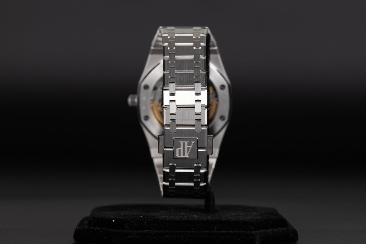 Audemars Piguet<br>16202BC Royal Oak Jumbo Tuscan Blue Dial