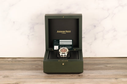 Audemars Piguet 16202XT Royal Oak Jumbo Bulk Metallic Glass (BMG) Red Dial