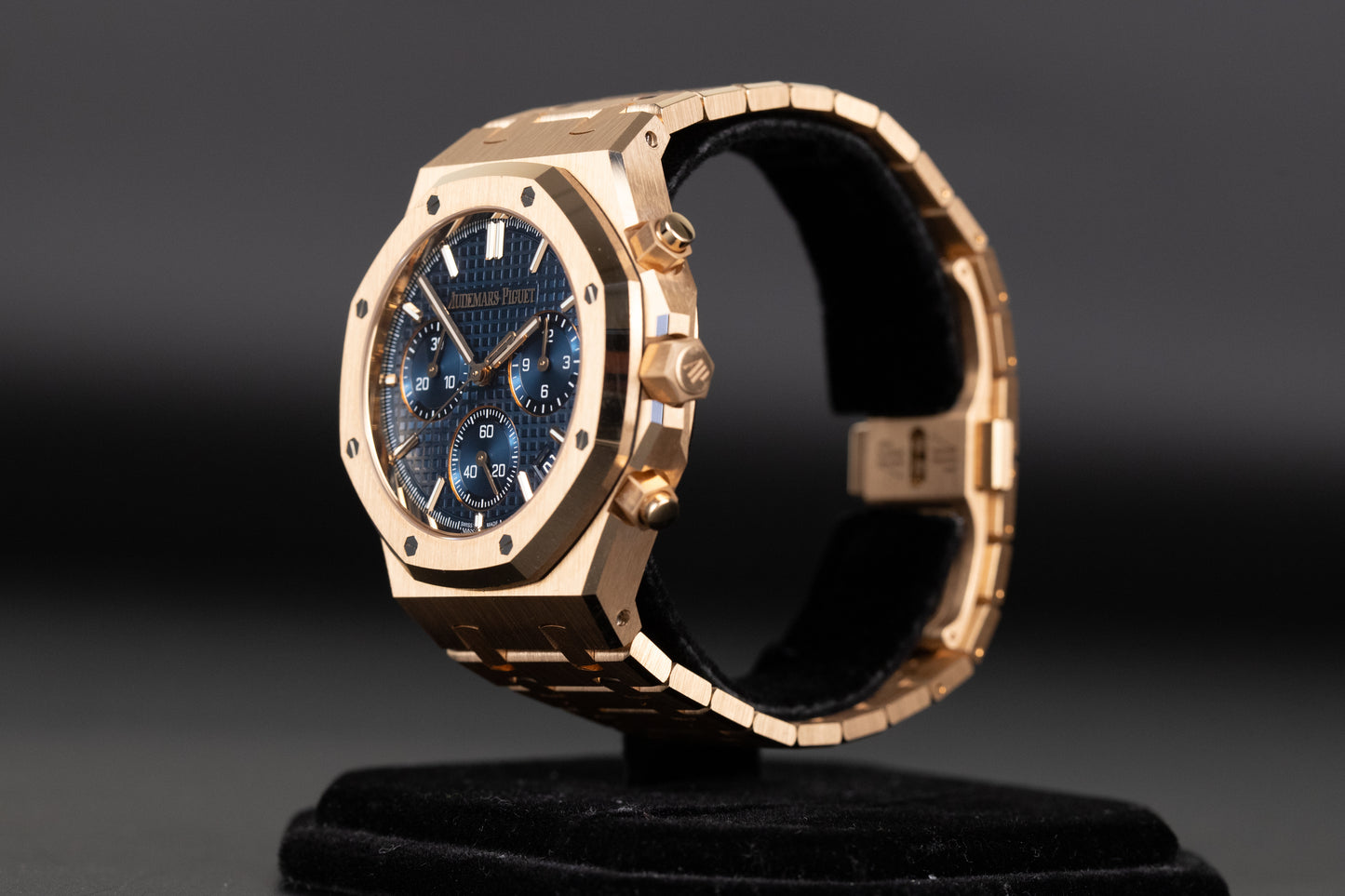 Audemars Piguet 26240OR Royal Oak Chronograph Flyback Blue Dial