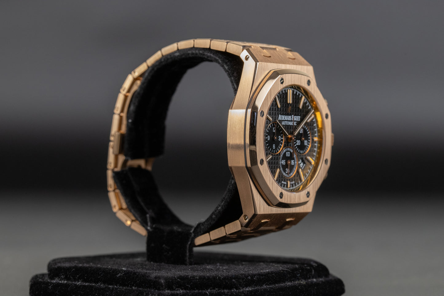 Audemars Piguet 26320OR Royal Oak Chronograph Black Dial