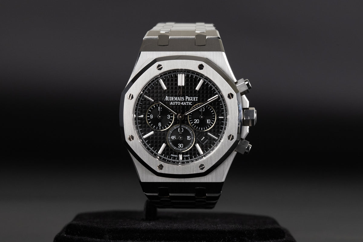 Audemars Piguet<br>26320ST Royal Oak Chronograph Black Dial