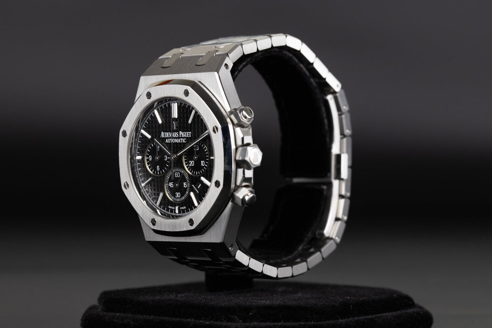 Audemars Piguet<br>26320ST Royal Oak Chronograph Black Dial