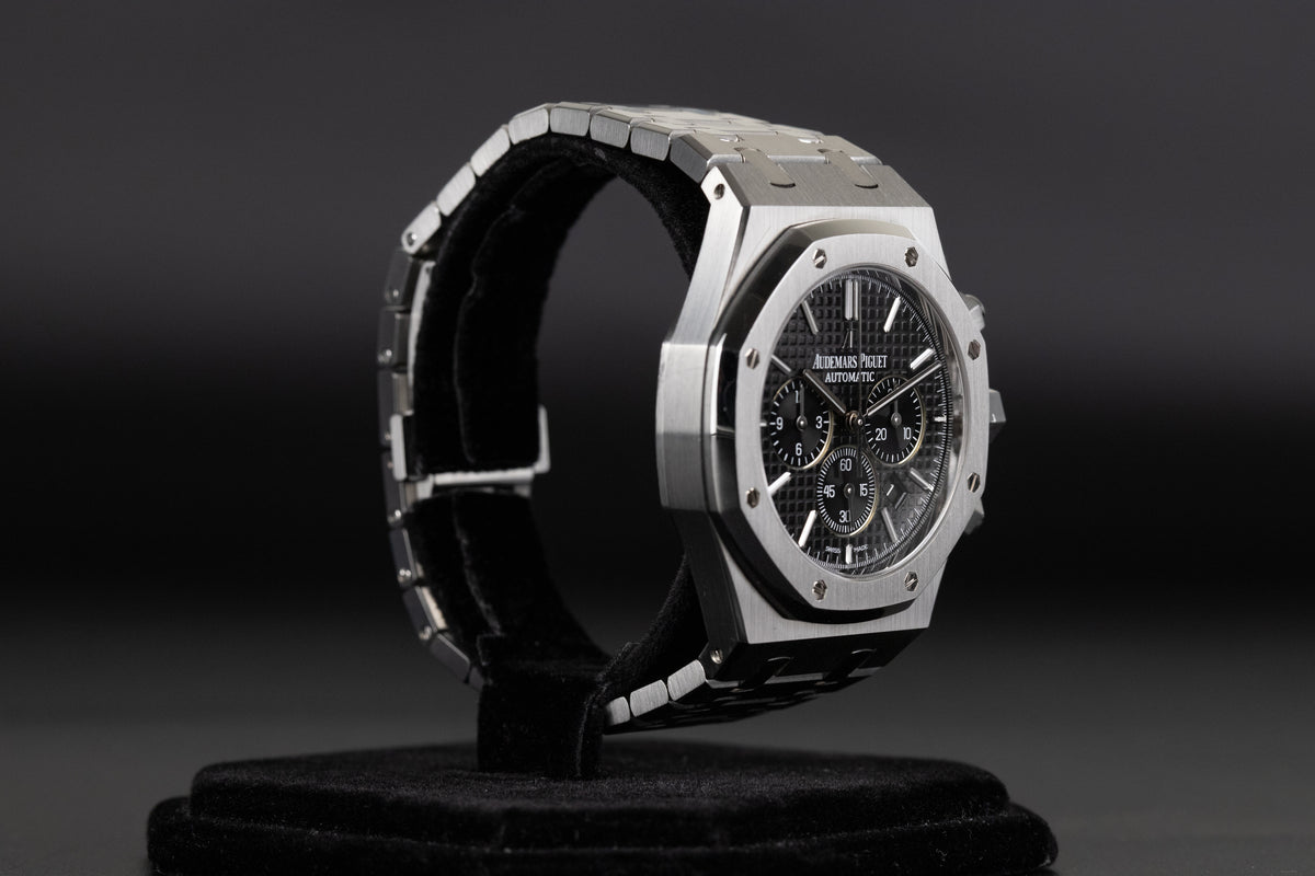 Audemars Piguet<br>26320ST Royal Oak Chronograph Black Dial