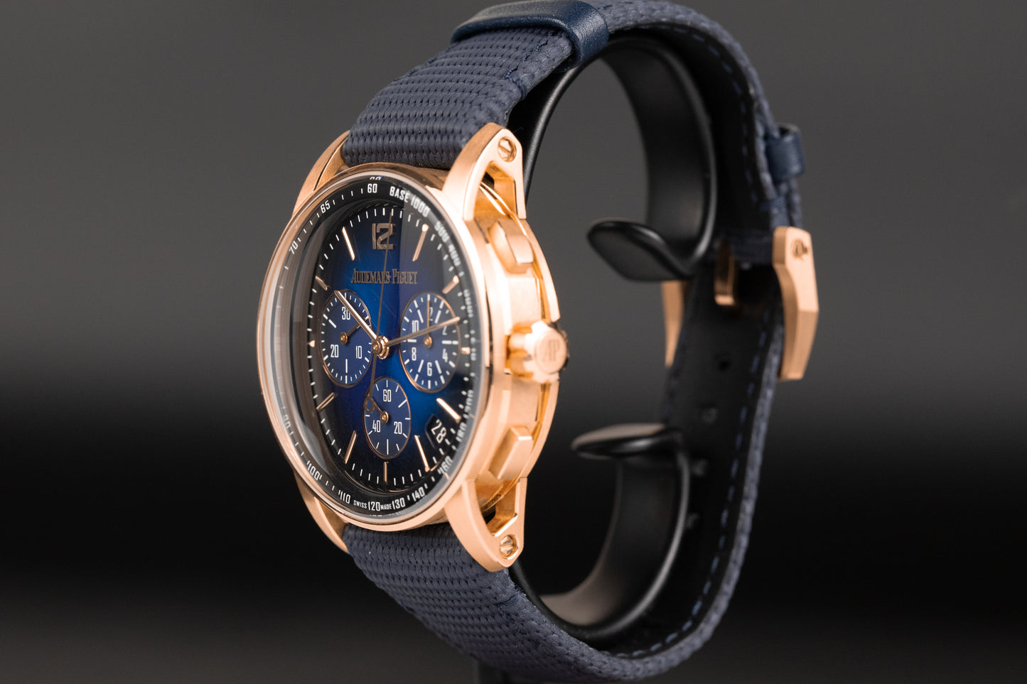 Audemars Piguet 26393OR Code 11.59 Chronograph Blue Dial