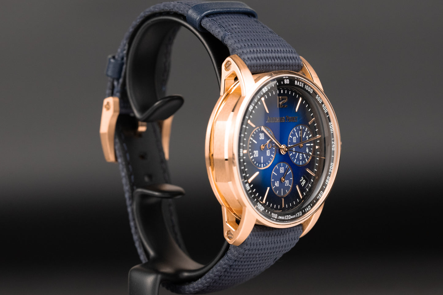 Audemars Piguet 26393OR Code 11.59 Chronograph Blue Dial