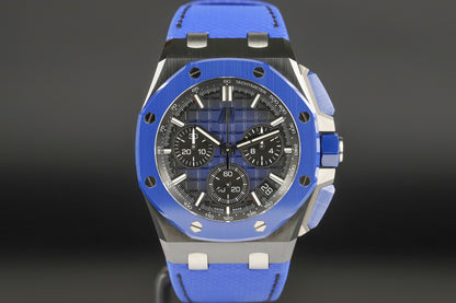 Audemars Piguet 26420CE Royal Oak Offshore Blue Ceramic Blue Dial