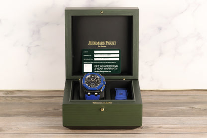 Audemars Piguet 26420CE Royal Oak Offshore Blue Ceramic Blue Dial