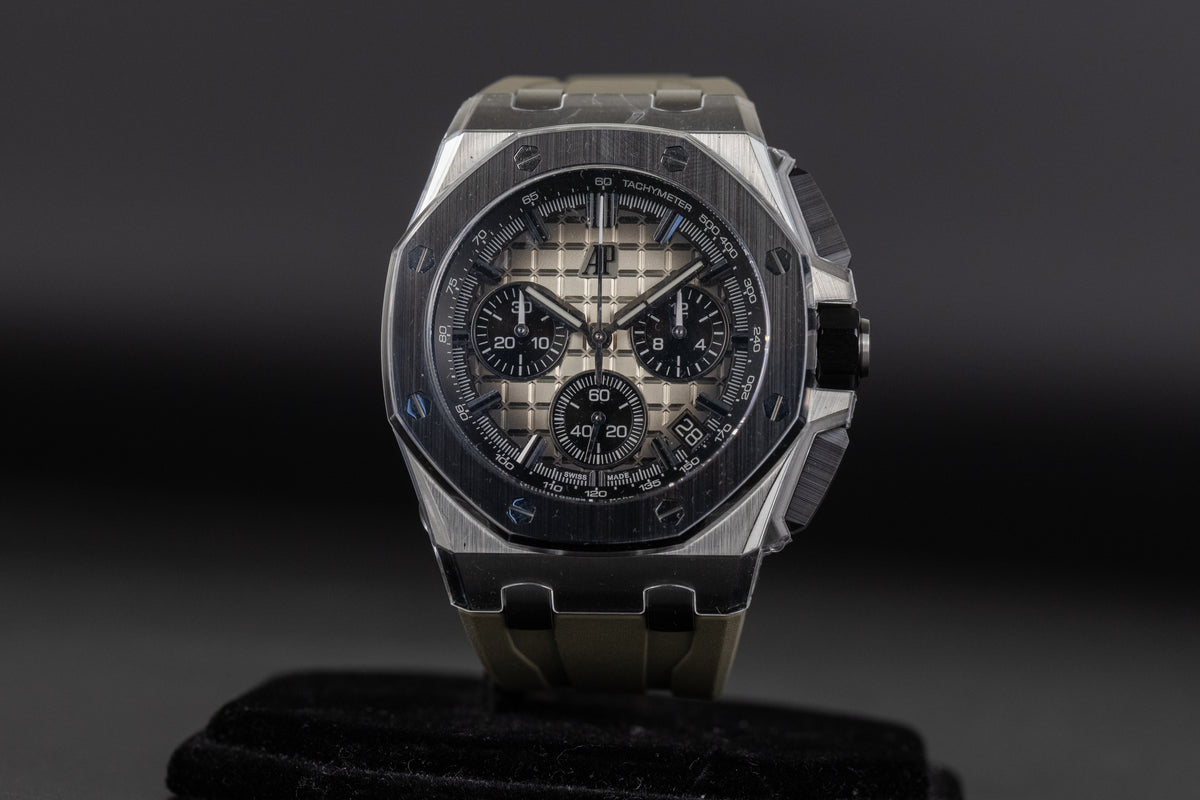 Audemars Piguet<br>26420SO Royal Oak Offshore Smoked Taupe Dial