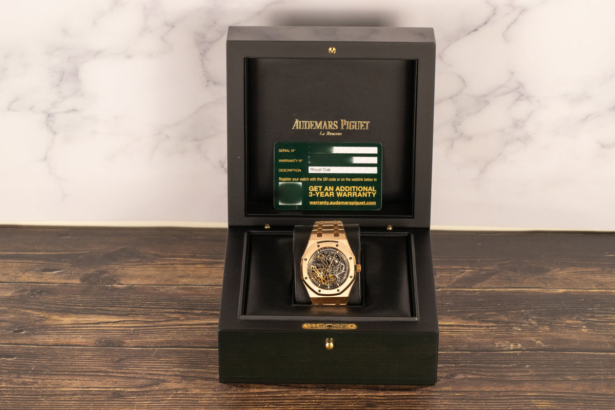 Audemars Piguet<br>15407OR Royal Oak Double Balance Wheel Openworked