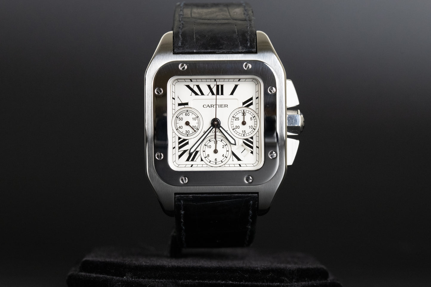 Cartier W20090X8 Santos 100 Chronograph XL 42mm
