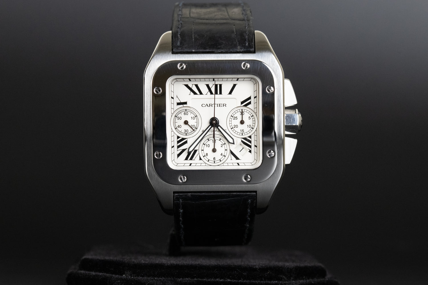 Cartier W20090X8 Santos 100 Chronograph XL 42mm