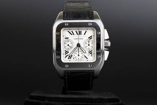 Cartier W20090X8 Santos 100 Chronograph XL 42mm
