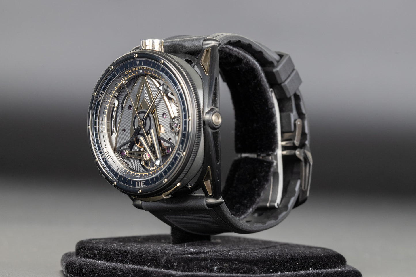De Bethune DB28GS "JPS" Limited Edition Black Openworked Dial