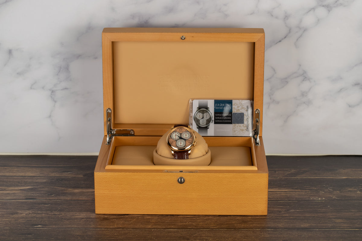 F.P. Journe<br>Centigraphe Souverain 40mm Salmon Dial