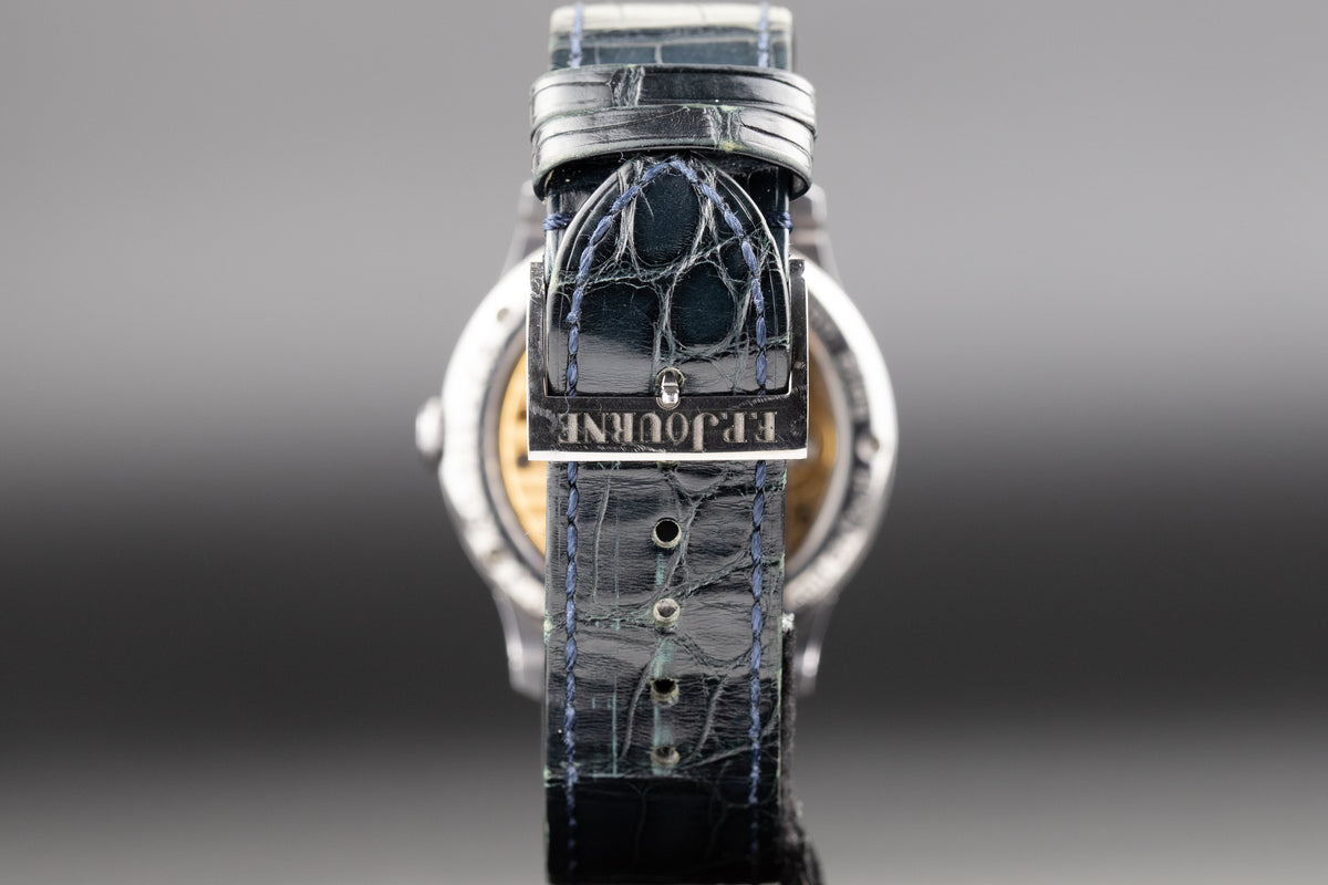 F.P. Journe<br>Chronométre Bleu CB Tantalum Chrome Blue Dial