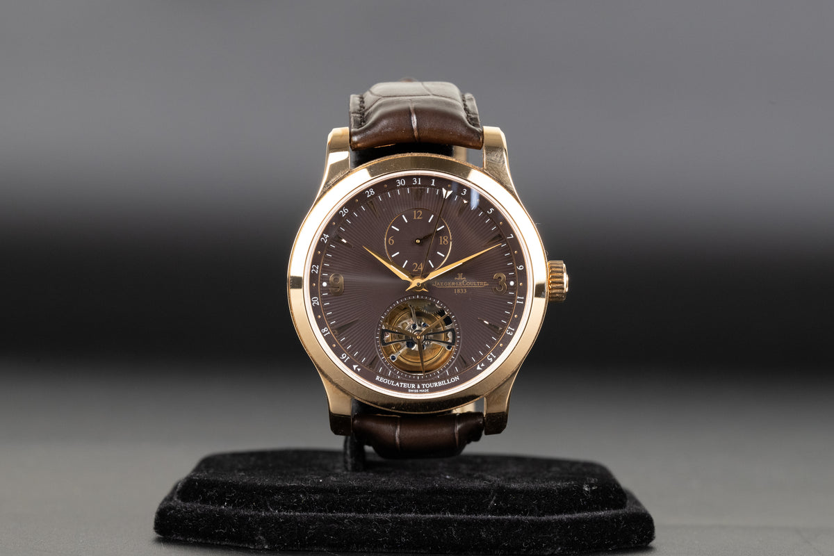 Jaeger LeCoultre<br>149.2.34.S Master Grand Tourbillon Brown Dial