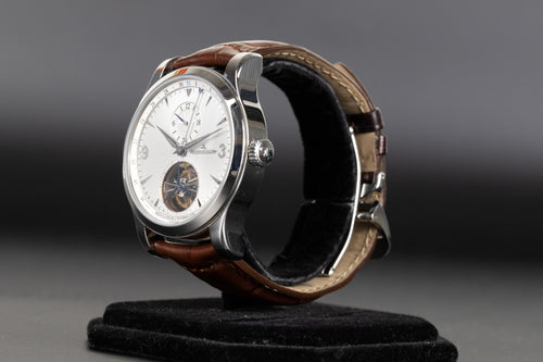 Jaeger LeCoultre<br>149.8.34.S  Master Grand Tourbillon White Dial