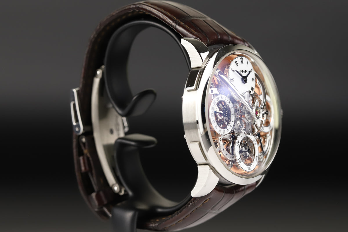 MB&F 03.SL.S Legacy Machine Perpetual Salmon Dial
