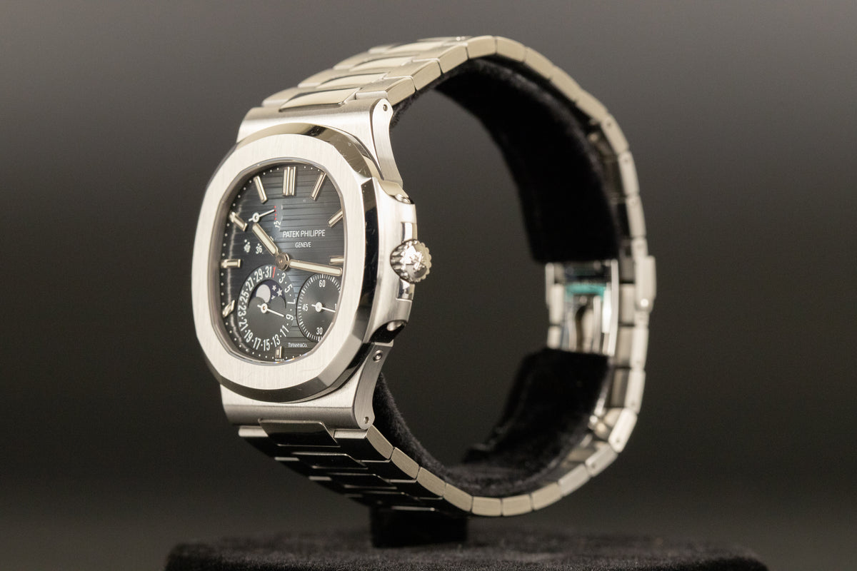 Patek Philippe 5712/1A Nautilus Date Moon Phases Tiffany and Co.
