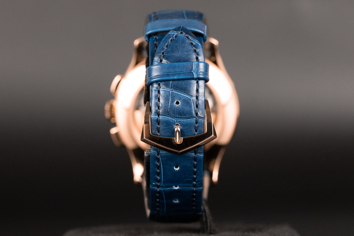 Patek Philippe 5905R Complications Flyback Chronograph Annual Calendar Blue Dial