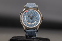 Patek Philippe<br>5330G World Time With Date Blue Dial