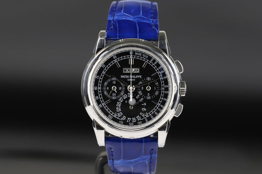 Patek Philippe 5970P Perpetual Calendar Chronograph Black Dial