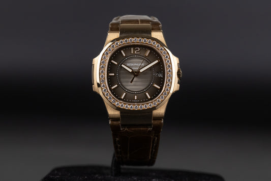 Patek Philippe 7010R Nautilus Rose Gold Diamond Bezel