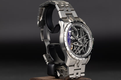 Roger Dubuis DBEX0956  Excalibur Monobalancier Titanium Skeleton Dial