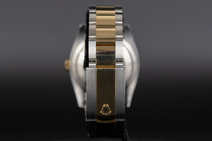 Rolex 116233 Datejust 36 SS/YG Champagne Roman Numeral Dial