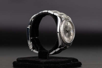 Rolex 116234 Datejust 36 Steel Rare Tuxedo Dial