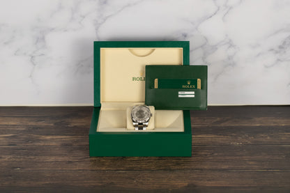 Rolex 116234 Datejust 36 Steel Rare Tuxedo Dial