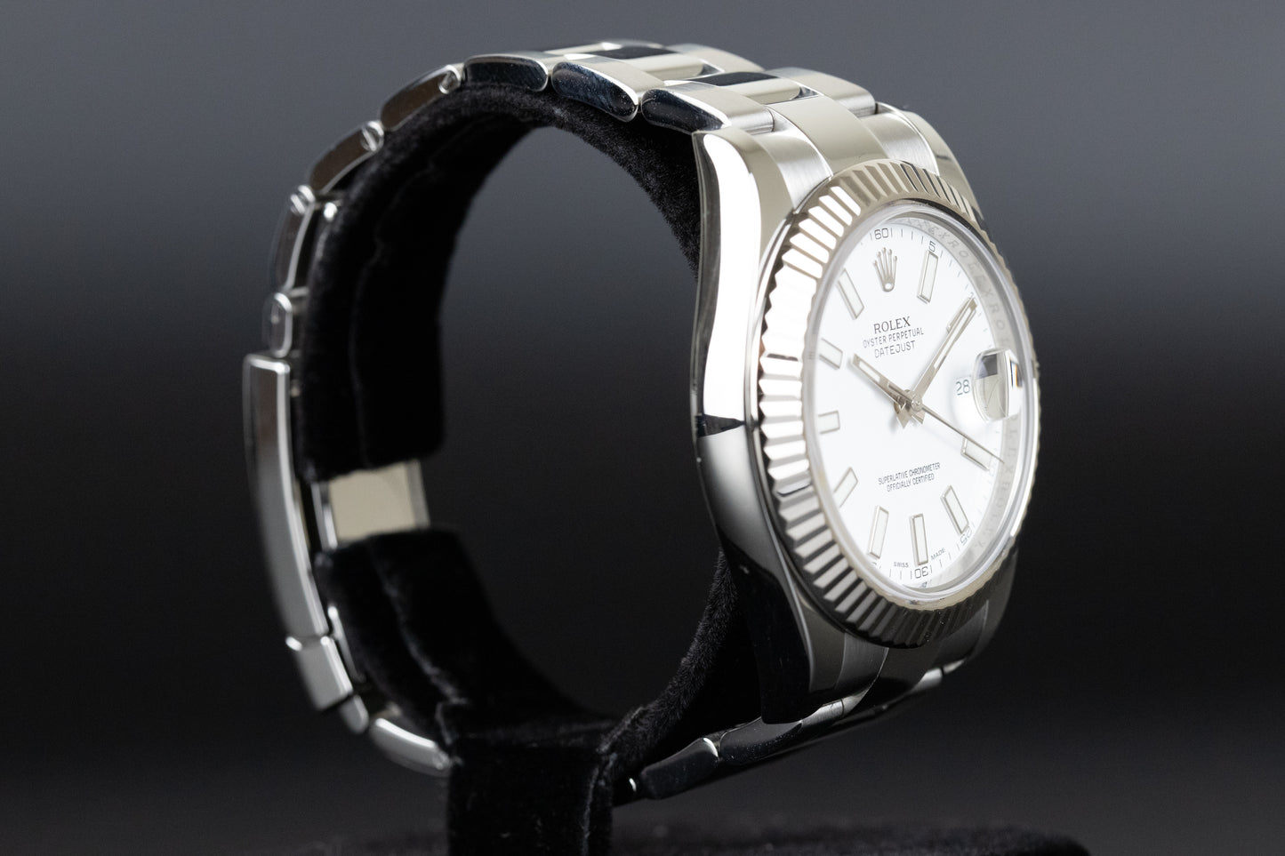 Rolex 116334 Datejust II White Dial